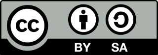 Logo Creative Commons BY SA 4.0 Internacional