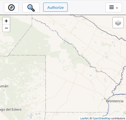 Mapa de Chaco en Wikishootme